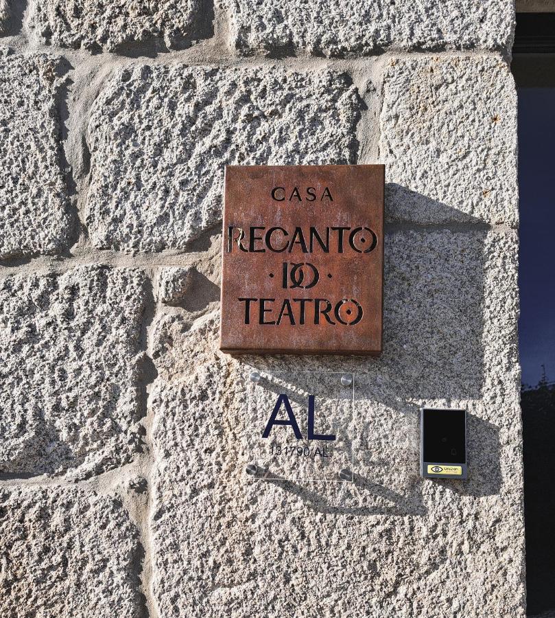 Casa Recanto Do Teatro Lamego Exteriör bild